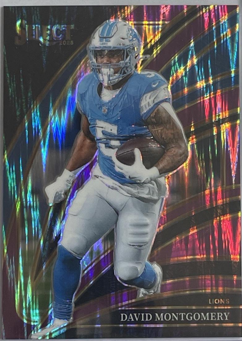 David Montgomery [Purple Prizm Shock] #269
