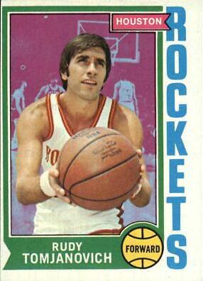 Rudy Tomjanovich #28 Basketball Cards 1974 Topps