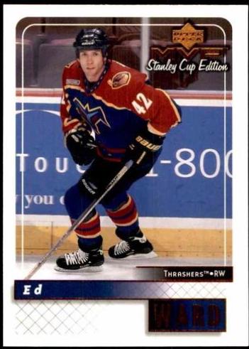 Ed Ward #9 Hockey Cards 1999 Upper Deck MVP Stanley Cup Edition