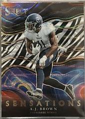 A. J. Brown [Zebra] #SEN-11 Football Cards 2021 Panini Select Sensations Prices