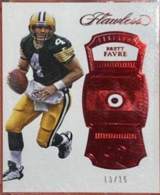 Brett Favre #114 Football Cards 2017 Panini Flawless
