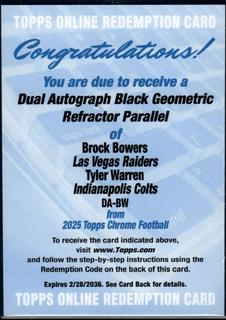 Brock Bowers / Tyler Warren