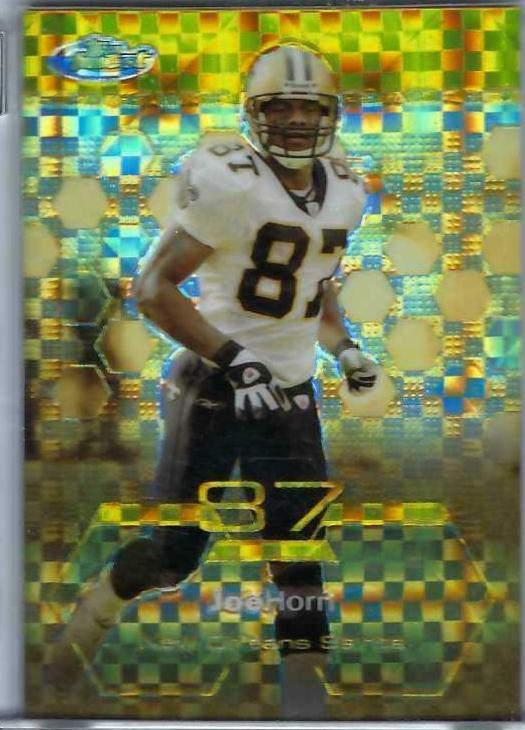 Joe Horn #11 Football Cards 2003 Topps Finest