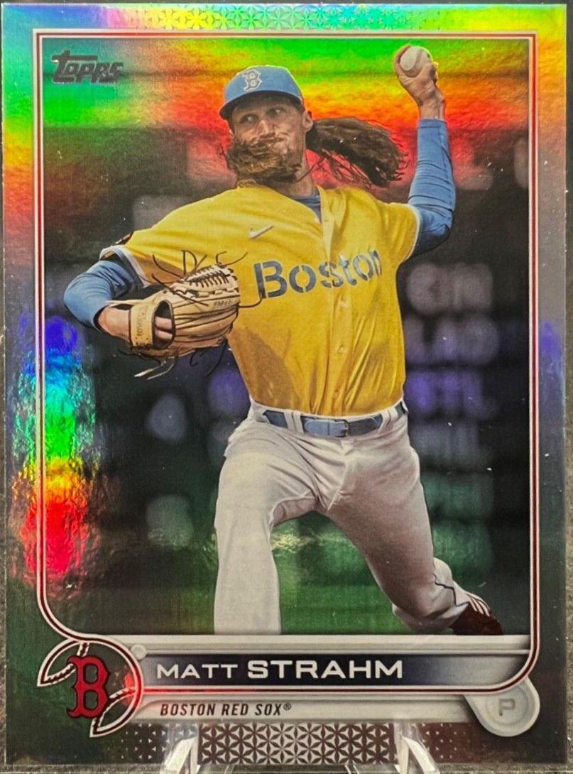 Matt Strahm [Rainbow Foil] #US142