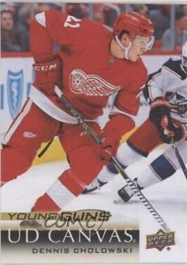 Dennis Cholowski #C117 Hockey Cards 2018 Upper Deck Canvas