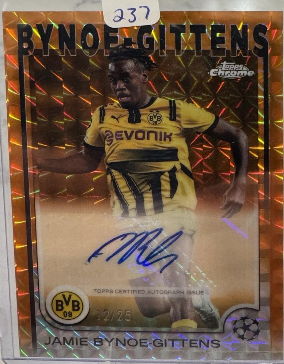 Jamie Bynoe-Gittens [Orange Refractor] #CA-BG