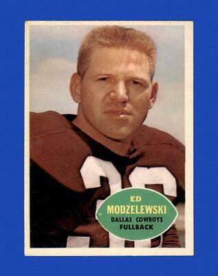 Ed Modzelewski #33 Football Cards 1960 Topps