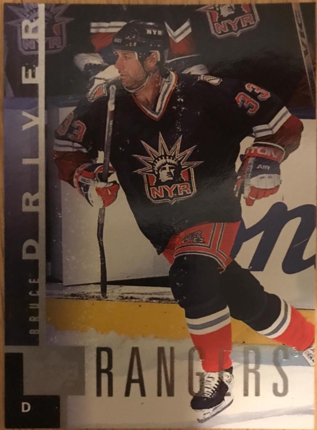 Bruce Driver #110 Hockey Cards 1997 Upper Deck