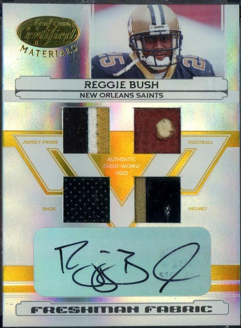 Reggie Bush #210 2006 Leaf Certified Materials Football