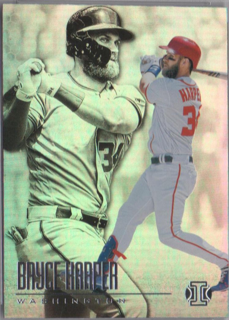 Bryce Harper #3 Baseball Cards 2018 Panini Chronicles Illusions