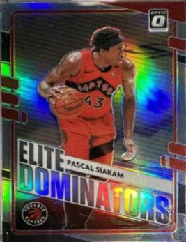 Pascal Siakam #2 Basketball Cards 2020 Panini Donruss Optic Elite Dominators