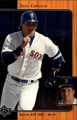 Jose Canseco #38 Baseball Cards 1996 SP