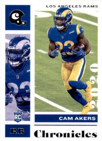 Cam Akers #56 Football Cards 2020 Panini Chronicles