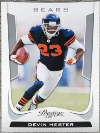 Devin Hester #33 Football Cards 2011 Panini Prestige