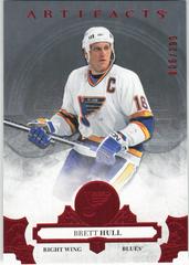 Brett Hull [Ruby] #154 Hockey Cards 2017 Upper Deck Artifacts Prices