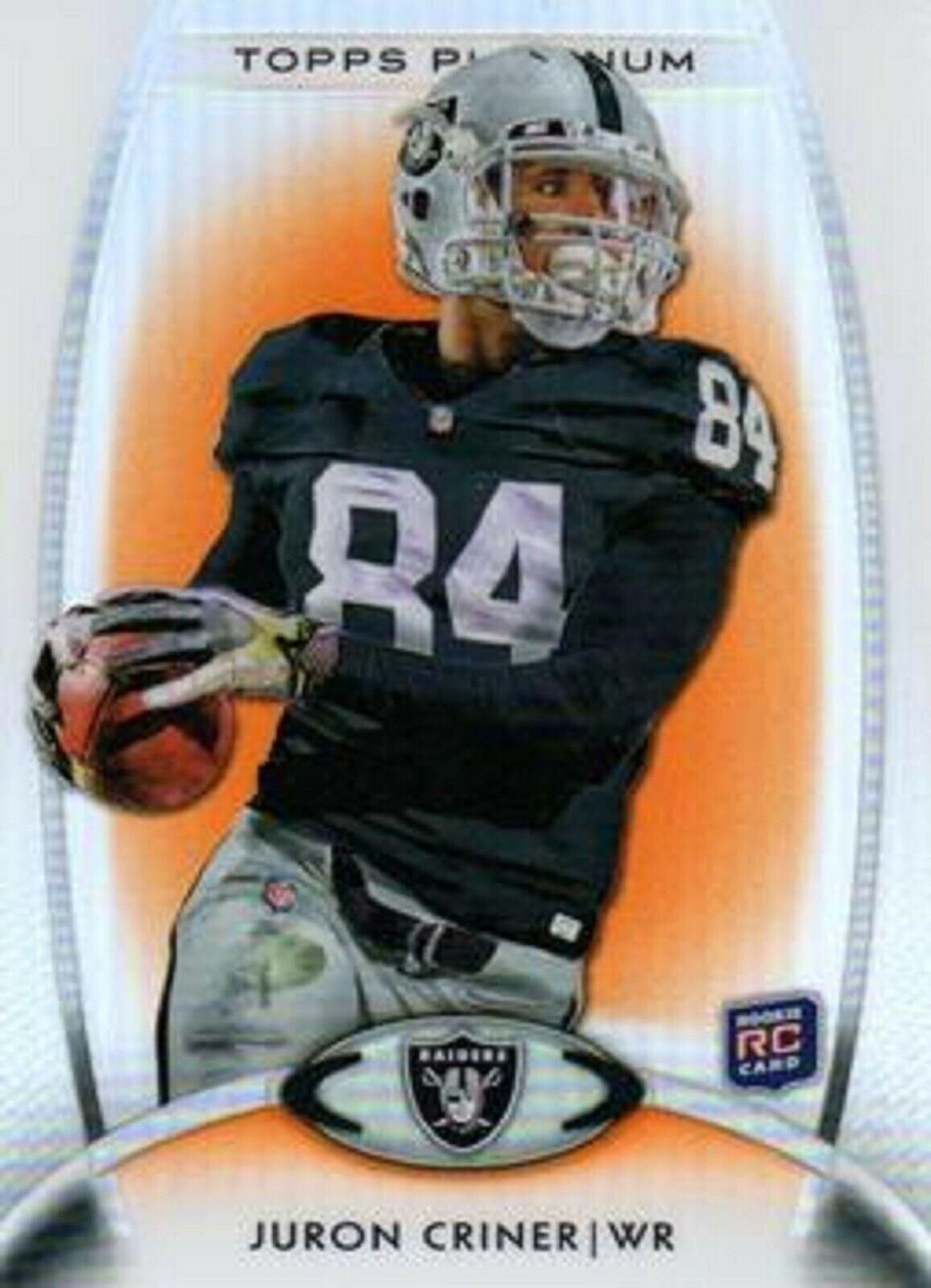 Juron Criner [Orange Refractor] #128