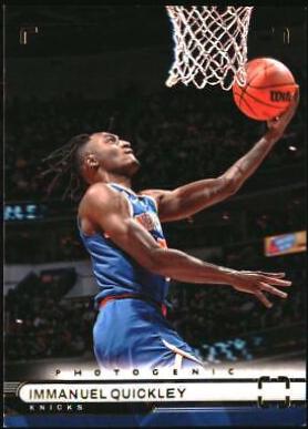 Immanuel Quickley #56 Basketball Cards 2022 Panini Photogenic