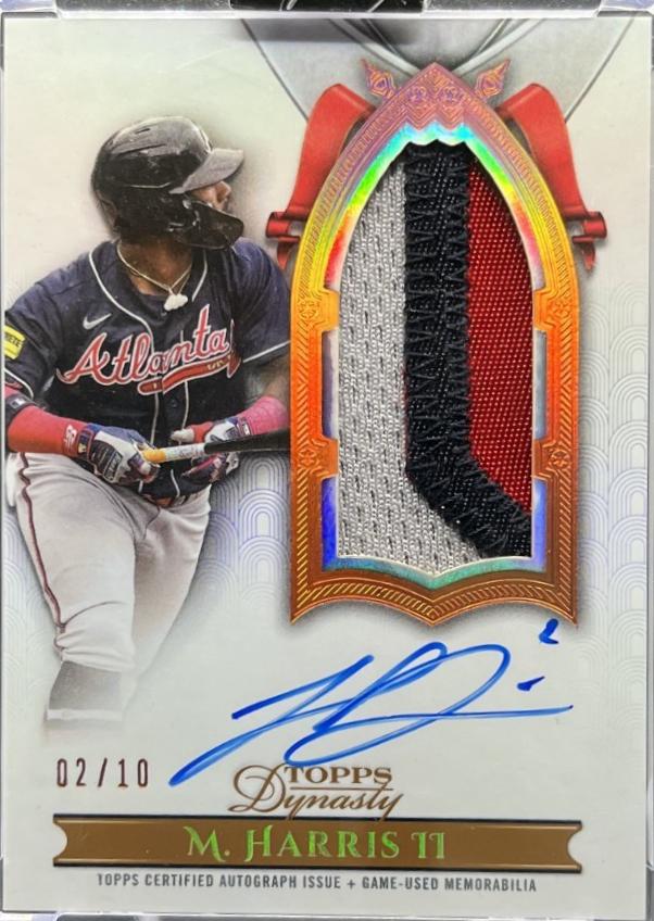 Michael Harris II [Autograph Patch Vertical] #DAPB-MH2