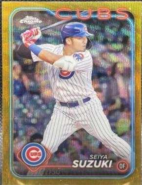 Seiya Suzuki [Gold Wave Refractor] #13