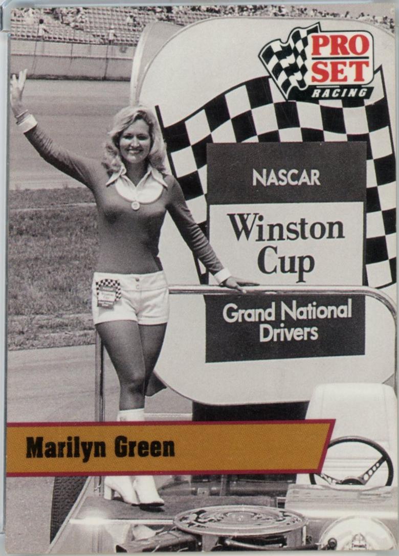 Marilyn Green #L6 Racing Cards 1991 Pro Set Legends