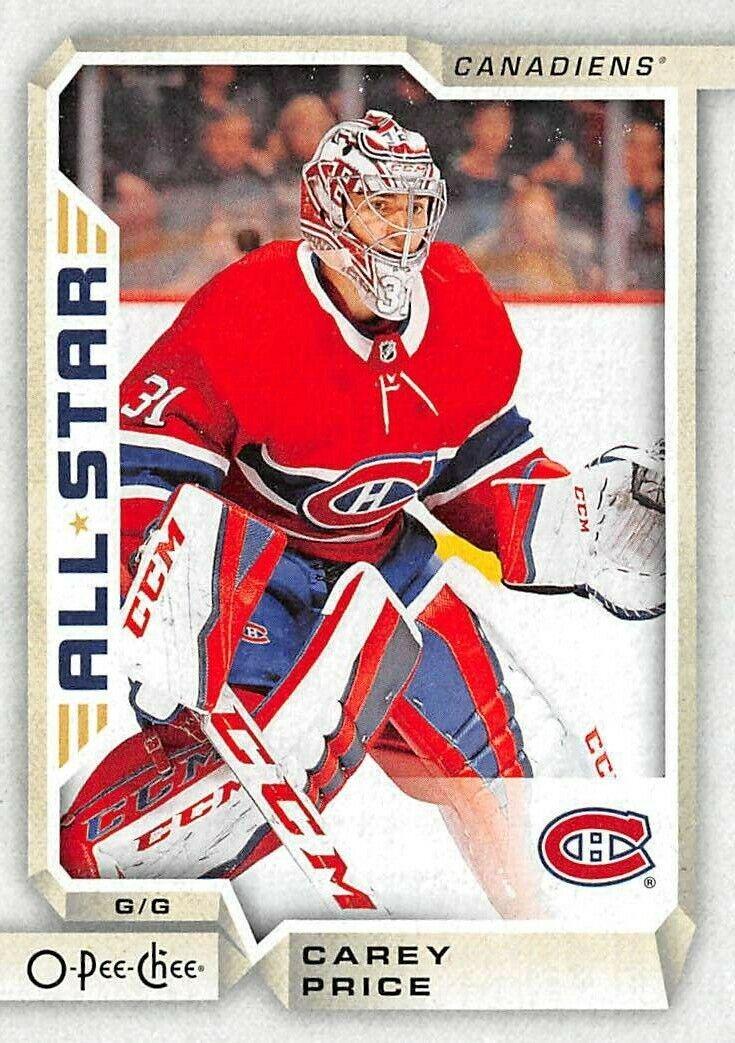 Carey Price #15 2018 O Pee Chee Hockey