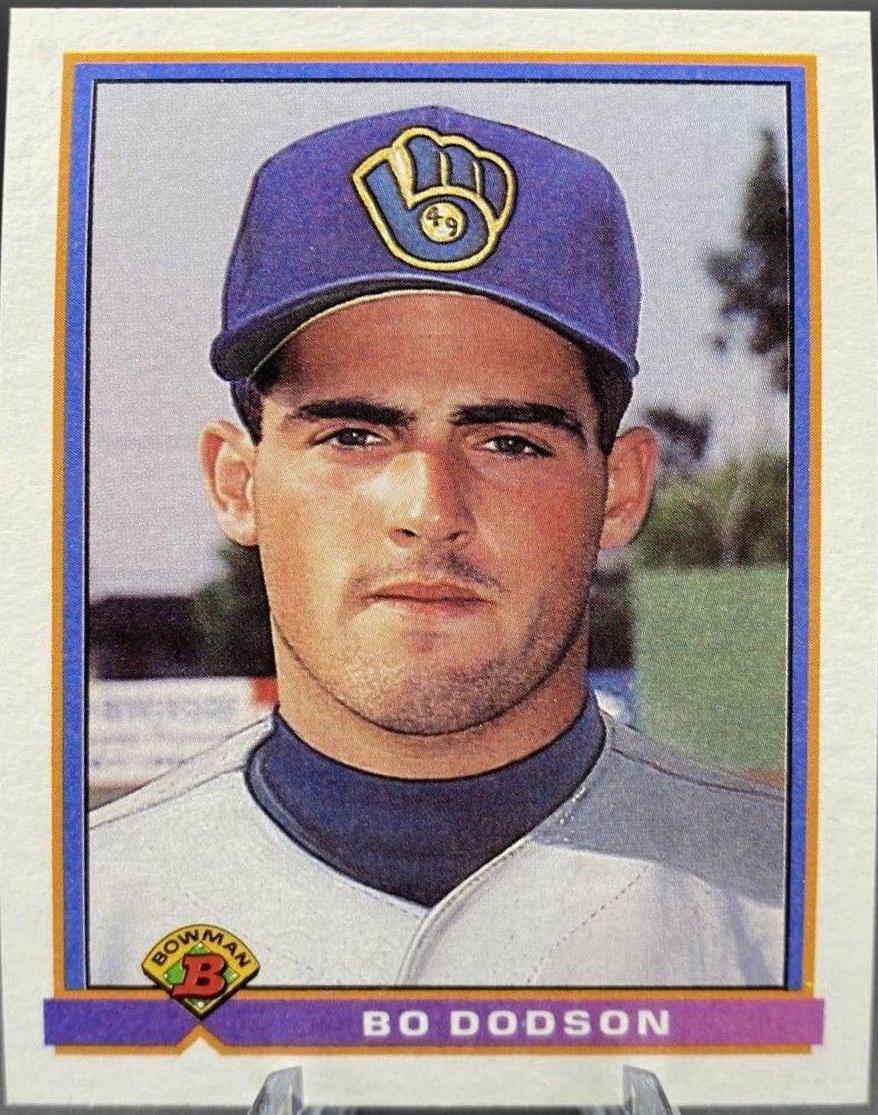 Bo Dodson #38 Baseball Cards 1991 Bowman