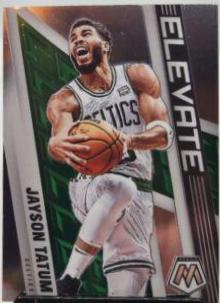 Jayson Tatum #5 Basketball Cards 2021 Panini Mosaic Elevate