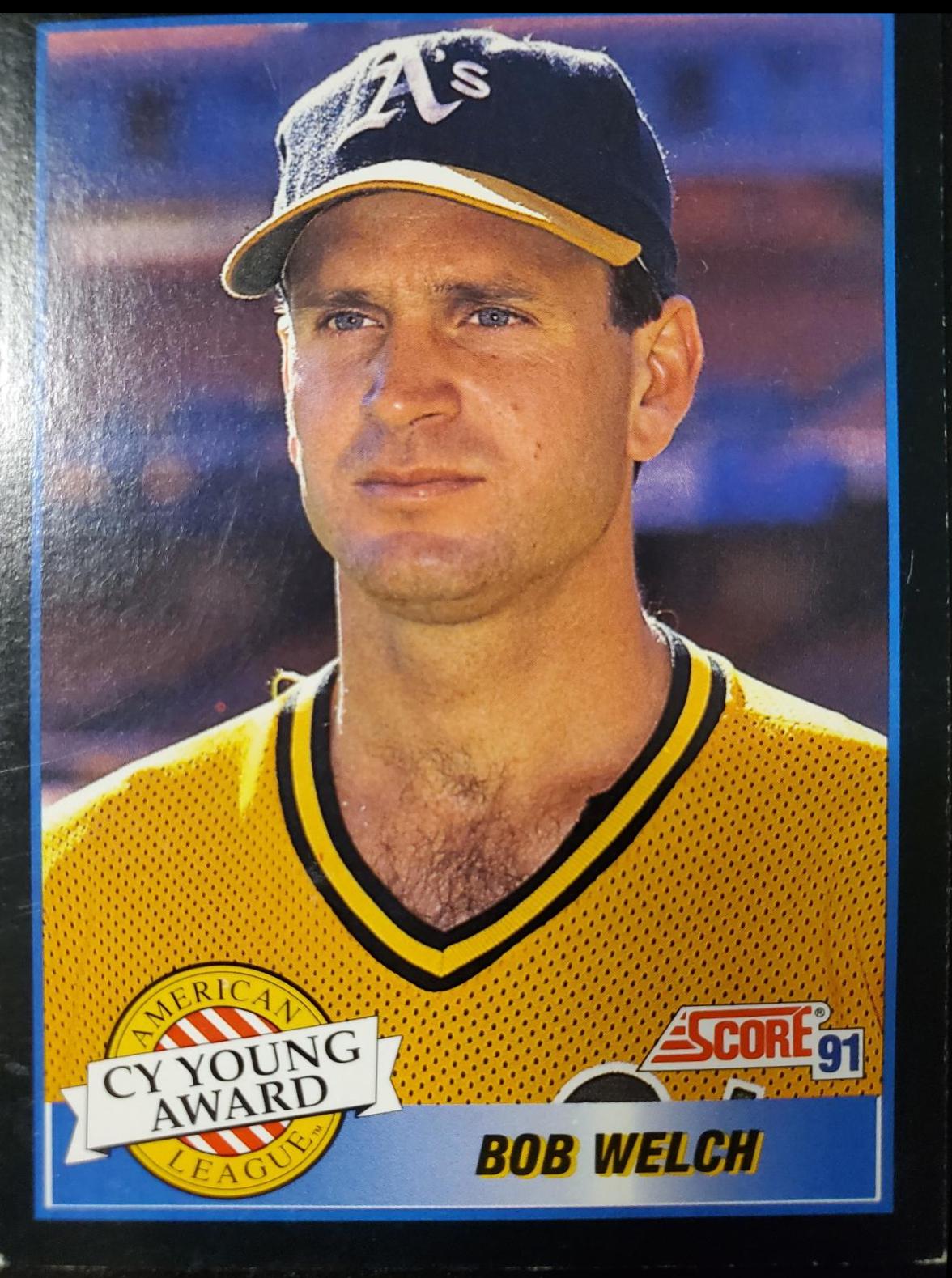Bob Welch #877 Baseball Cards 1991 Score