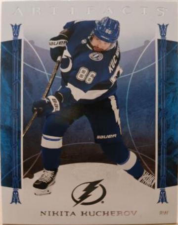 Nikita Kucherov #3 Hockey Cards 2022 Upper Deck Artifacts