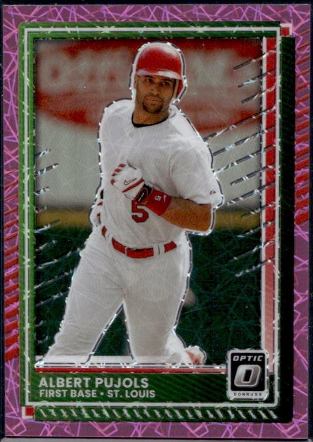 Albert Pujols [Pink Velocity Optic] #6