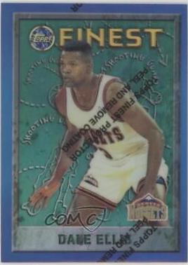 Dale Ellis Refractor w Coating #26 Basketball Cards 1995 Finest