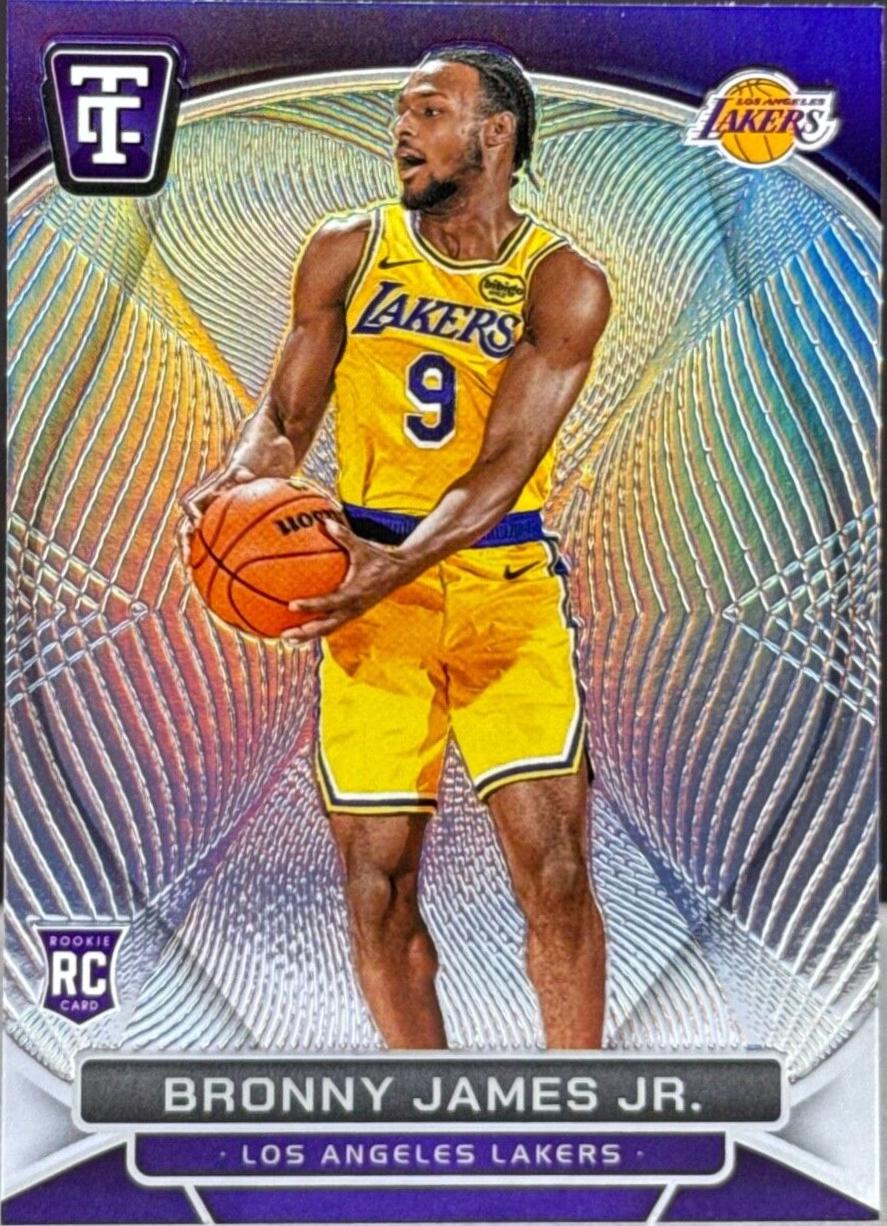 Bronny James Jr. #150 Basketball Cards 2024 Panini Totally Certified