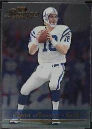 Peyton Manning #80 2000 Playoff Prestige Football