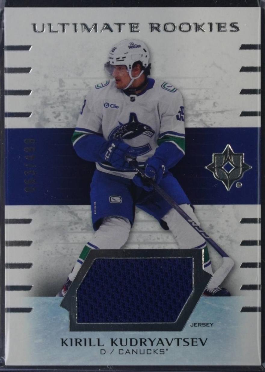 Kirill Kudryavtsev #118 2025 Upper Deck Ultimate Collection Hockey