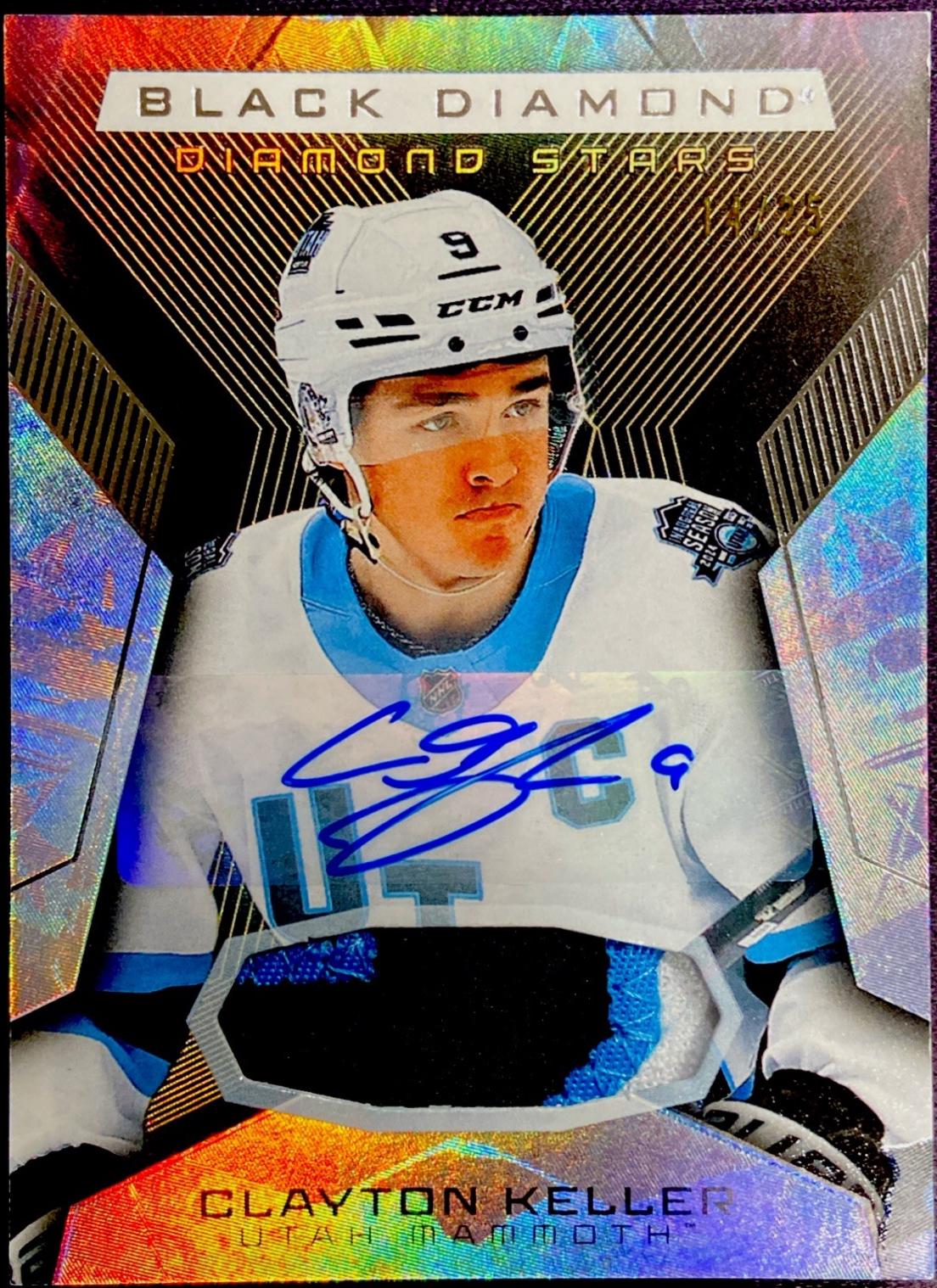 Clayton Keller [Purple Diamond] #BDS-CK