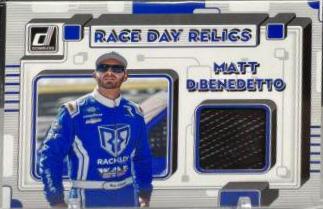 Matt DiBenedetto #RR-MD Racing Cards 2023 Panini Donruss NASCAR Race Day Relics