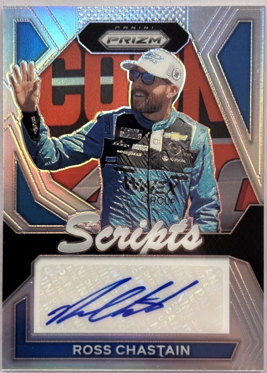 Ross Chastain #27 Racing Cards 2024 Panini Prizm NASCAR Scripts