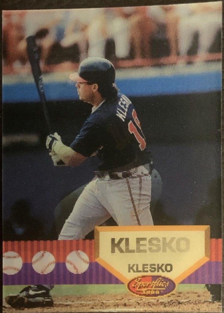 Ryan Klesko #20 Baseball Cards 1994 Sportflics 2000
