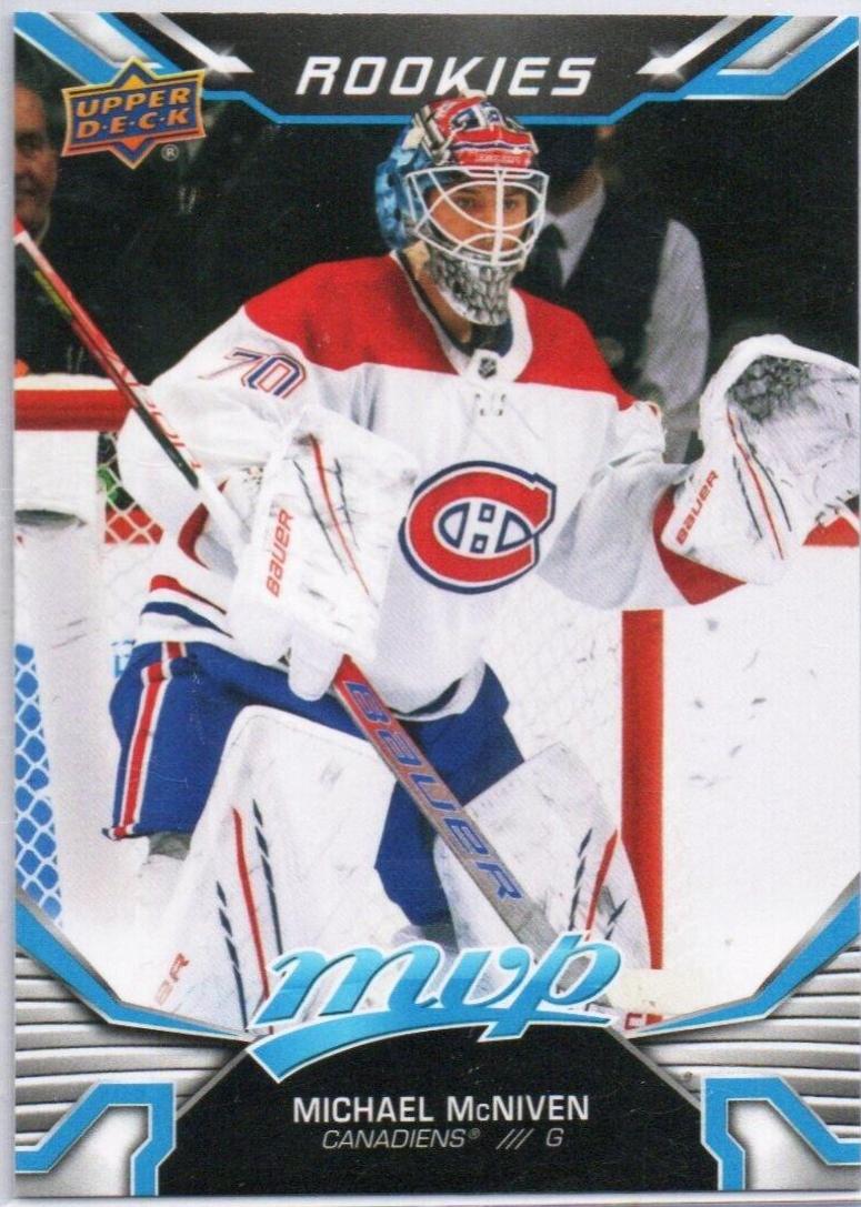 Michael McNiven #238 Hockey Cards 2022 Upper Deck MVP