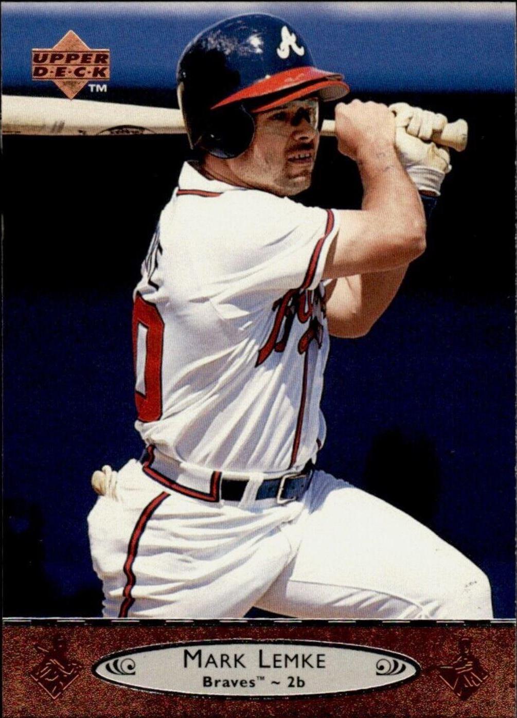 Mark Lemke #7 Baseball Cards 1996 Upper Deck