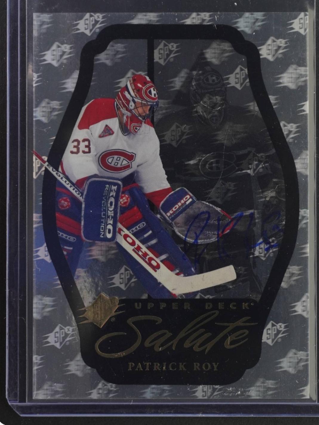 Patrick Roy #S-PR 2025 Spx Salute Autograph Hockey