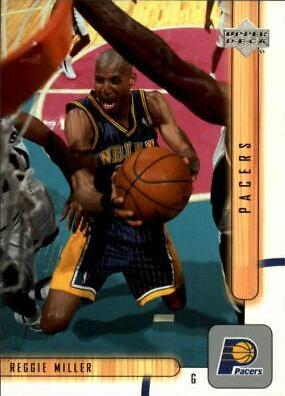 Reggie Miller #61 Basketball Cards 2001 Upper Deck