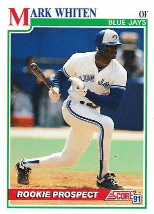Mark Whiten #358 Baseball Cards 1991 Score