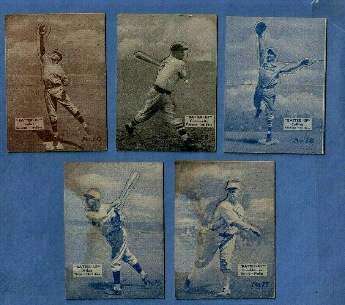Tony Cuccinello #79 1934 Batter Up Baseball