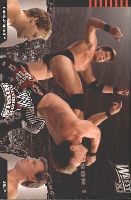 Chris Jericho vs. JBL #7 Wrestling Cards 2008 Topps WWE Ultimate Rivals