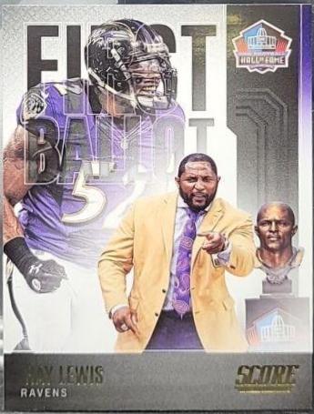 Ray Lewis [Gold] #FB-RL