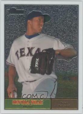 Neftali Feliz #C100 Baseball Cards 2010 Topps Heritage Chrome