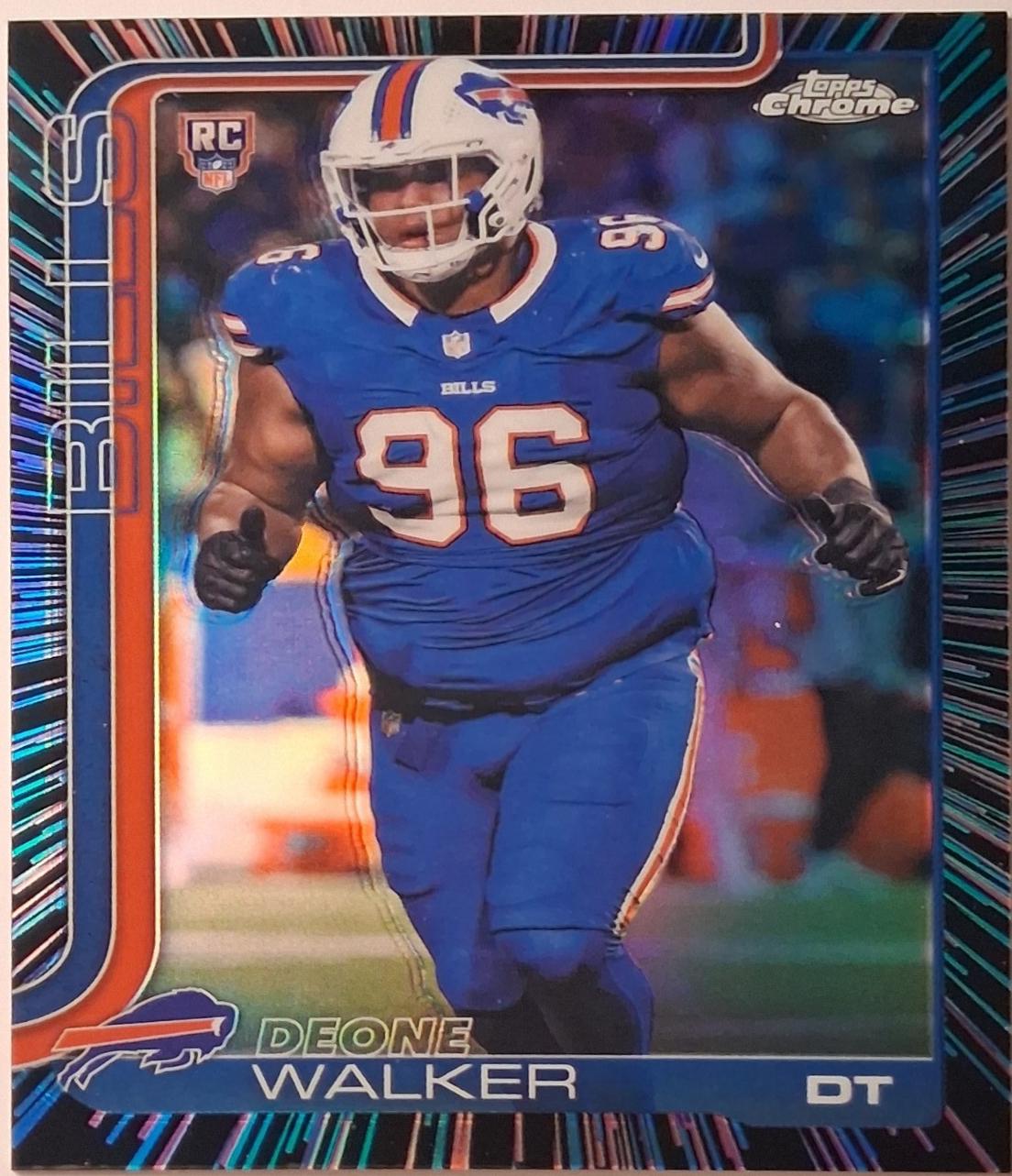 2025 Deone Walker [Neon Pulse Refractor] #360