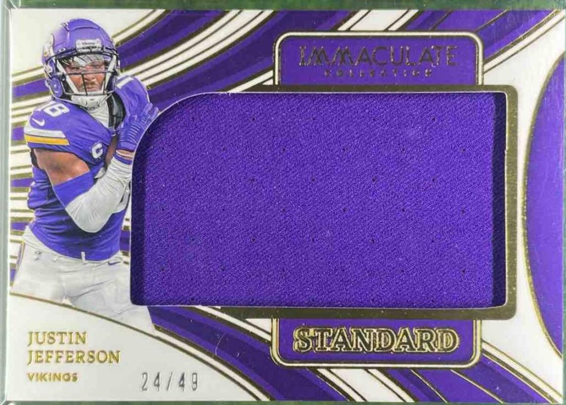 Justin Jefferson #27 2024 Panini Immaculate Standard Jersey Football