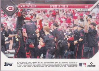 Matt McLain, Spencer Steer